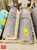 3MM Thick PVC Smooth Conveyor Belting, Dimensions = 100' Length x 47.5