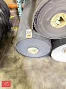 3MM Thick Rough Top Conveyor Belting, Dimensions = 233' Length x 59.5