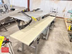 (5) Assorted Dormer and Other Conveyor Belting and Frame - Rigging Fee: $100