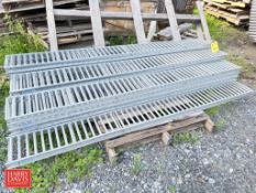 Span-Track Roller Conveyor, Dimensions = 96' Length x 9.5