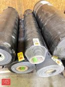 3MM Thick Ribbed Conveyor Belting, Dimensions = 47' Length x 59.5