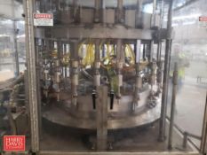 US Bottlers Machinery 24-Valve Rotary Vacuum Filler, Model: VC24, S/N: 0701