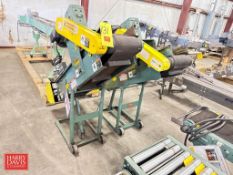 Hytrol Incline Power Roller Conveyor Belting, Dimensions = 67