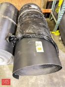 3MM Thick Smooth Rubber Fabric Conveyor Belting, Dimensions = 225' Length x 59.5