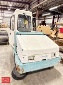 Tennant Floor Scrubber, S/N: 355-1697 with Ford Engine, Model: USG-4111-60005-4 - Rigging Fee: $75