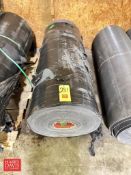 3MM Thick Smooth Ribbed Conveyor Belting, Dimensions = 270' Length x 59.5