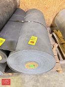 3MM Thick Rough Fabric Conveyor Belting, Dimensions = 475' Length x 59.5