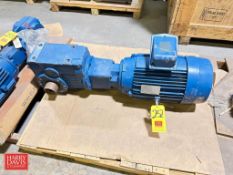 NEW SEW-EURODRIVE 15 HP Gear Reducing Drive - Rigging Fee: $25