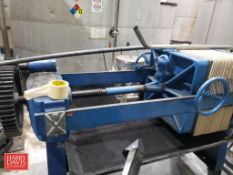 Valley Painted Frame Filter Press, Model: 200S, S/N: 1273 (Location: Carson, California)