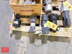 (4) Baldor, Dayton, Bodine and Other Fractional HP Motors - Rigging Fee: $25