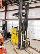 Yale 4, 500 LB Capacity Stand-Up Electric Fork Truck, Model: NR045AENL36TE125, S/N: CB15N03493A