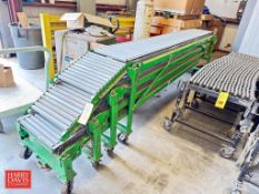 4-Section Portable Expandable Conveyor, Dimensions = 18
