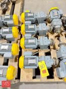 SEW-EURODRIVE .75 KW, 60 HZ 1, 740/61 RPM Motor Motors with Gear Reducing Drive - Rigging Fee: $25