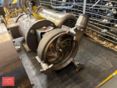 Fristam Centrifugal Pump, Model: FPX3531-160 with Baldor S/S Clad 3 HP 1,750 RPM Motor