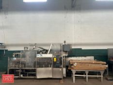 Hayes Machine S/S Cartoner, Model: 520 RH, S/N: H9708 with Allen-Bradley SLC 5/03 CPU with (4) I/O