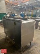 250 and 125 Gallon 2-Compartment Jacketed S/S Flavor Tank with Vertical Agitation