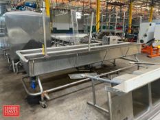 S/S 2-Basin Cop Trough with Pump and Toshiba 7.5 HP Variable-Frequency Drive, Model: VF-Shell/Tube