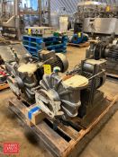 Cornell Ammonia Pumps, Model: 2.5CBH-CC 10-4 with Baldor 10 HP 1,760 RPM Motor, Mounted on S/S Base