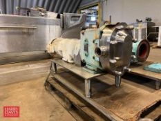 Waukesha Cherry-Burrell Positive Displacement Pump, Model: 060 U2, Mounted on S/S Base