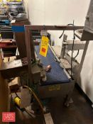 5’ x 1’ S/S Framed Power Conveyor, Mounted on Portable S/S Base (Location: Le Mars, IA)