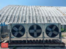 EVAPCO 3-Fan Evaporator, Model: SSTMC3-01470-4RH, S/N: 11-450551 - Rigging Fee: $225