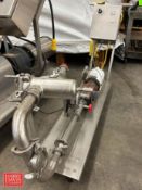 Seepex S/S Pump with Baldor Washdown 1.5 HP 1,755 RPM Motor, S/S Online Filter and Allen-Bradley 2