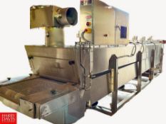 20' x 2' Cryogenic S/S Freezer Tunnel Conveyor, Model: CES-LT 20' x 2' PODB, S/N 89055