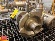 Fristam Centrifugal Pump, Model: 3541 with Baldor S/S 2 HP 1,750 RPM Motor (Location: Le Mars, IA)