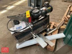 3' x 1' S/S Framed Power Conveyor - Rigging Fee: $100