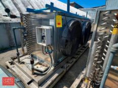 EVAPCO 2-Fan Evaporator, Model: SSTMC2-00716-4, S/N: 11-452057 - Rigging Fee: $225