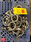 (25) S/S Clamps, up to 2.5