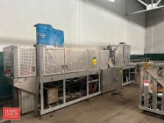 Thiele S/S Cartoner, Model: Series 60 with Allen-Bradley SLC 5/03 CPU with (4) I/O Cards and Nordson