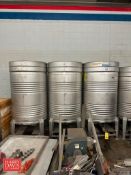 (3) Spartanburg Stainless 1,000 Liter (264 Gallon) S/S Storage Tanks (Location: Le Mars, IA)