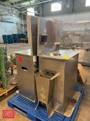 Robinson S/S Vacuum Tank Sinks with Foot Control, Paper Towel and Soap Dispensers and Refuse Bin