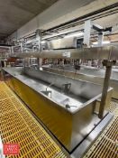 1,500 Gallon S/S Finishing Table with Carriage and (1) Set Knives - Rigging Fee: $750