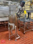 30 Gallon S/S Tank with Lightin Style Agitator - Rigging Fee: $65