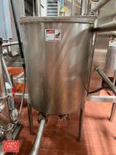 100 Gallon S/S Tank with Hinged Lid - Rigging Fee: $65