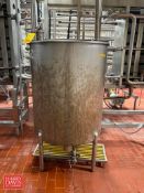 200 Gallon S/S Tank with Hinged Lid - Rigging Fee: $65