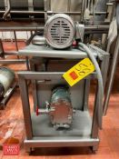 Tri-Clover Positive Displacement Pump, Model: PR25-1 1/2M-UH4-ST-S with 2