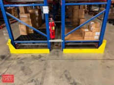 Assorted Pallet Racking Support Bumpers - Rigging Fee: $250
