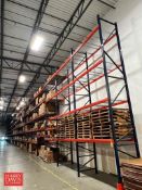 Sections Pallet Racking, Dimensions = 21' Height x 8' Width - Rigging Fee: Contact HDC