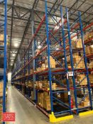 Sections Pallet Racking, Dimensions = 20' Height x 8' Width - Rigging Fee: Contact HDC