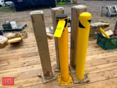 (5) Bollard Round Posts 36