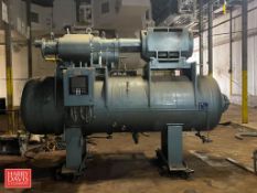 M&M Refrigeration 500 HP Ammonia Screw Compressor with Starter, Model: 132122406, S/N: 97M105A