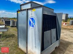 BAC Water Chiller, Model: FXT-58, S/N: U071917801 - Rigging Fee: $350