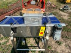 S/S 2-Track Conveyor with Variable-Frequency Drive, 2' x 1.5' x 2' - Rigging Fee: $75