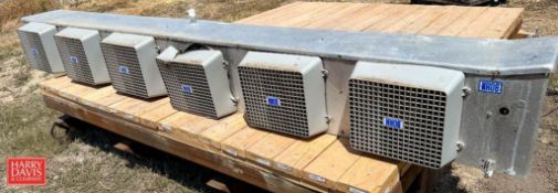 Bohn 6-Fan Evaporator Coil - Rigging Fee: $75