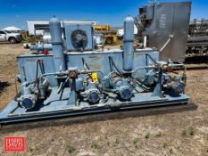 Hydraulic Pack with 4-Continetal Hydraulic Capacity Pump, Model: PVR50-50B15-RF-0-9-L and 5 HP