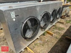 Russell Refrigeration Evaporator Coil, Model: UAM4-1100-DP, S/N: E13C00643793002002