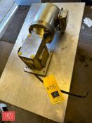 S/S Electric Motor and Gearbox - Rigging Fee: $35